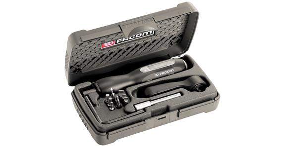 Torque screwdriver set w. microm. ISO 6789 2-10 Nm incr. 0.5 Nm