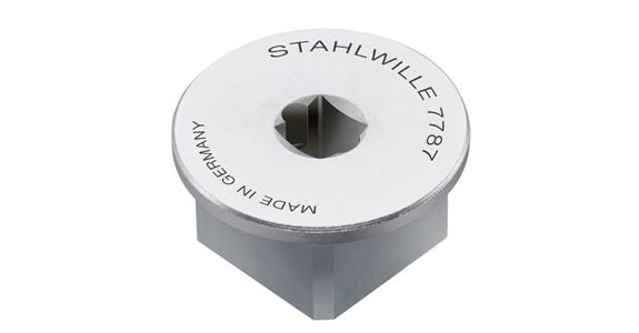 Square adapter 1/4 inch to 3/4 inch 7787