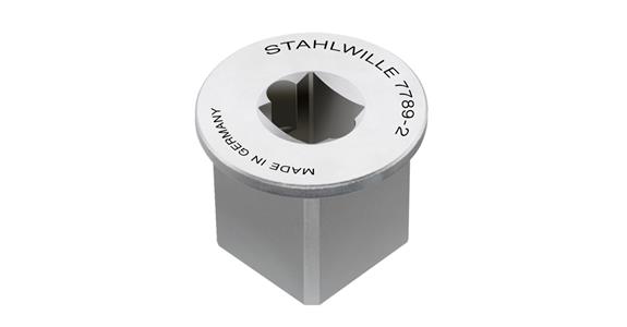 Square adapter 1/2 inch to 3/4 inch 7789