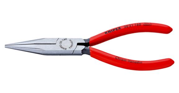 Szczypce długie KNIPEX 160 mm, dł. okr. szcz., poler. główka z uchw. z tw. szt.