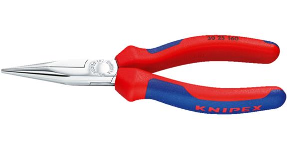Szcz. z dł. nos. KNIPEX 160 mm, dł. pł-okr. szcz., z uchw. dwuskładnikowym