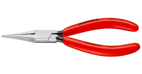 Szczypce nastawne KNIPEX 135 mm, szcz. płasko-spicz., z uchw. z tworz. sztucz.