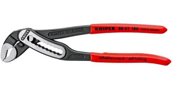 Cęgi nożycowe KNIPEX Alligator 180 mm, poler. główka, z uchw. z. tworz. szt.