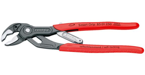 Szcz. do pom. wod. KNIPEX SmartGrip 250 mm, poler. głów., z uchw. z. tworz. szt.