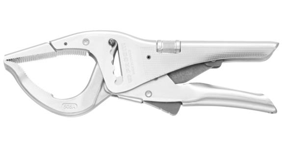 Locking pliers large clamp. range length 270 mm clamp width 135 mm chrome-plated