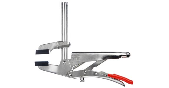 Szczypce zaciskowe BESSEY, 200 mm, szerokość mocowania 65 mm, gardło
