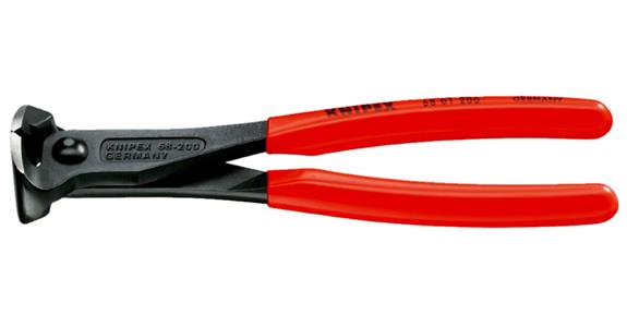 Szczypce czołowe KNIPEX, 180 mm, uchwyt z tworzywa sztucznego