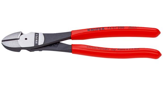 Heavy-duty diag. cutters DIN 5749 140 mm CV electric steel, light handle covers
