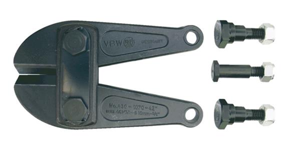 Ersatz-Messerkopf für Bolzenabschneider 610 mm Kat.-Nr. 57632 102