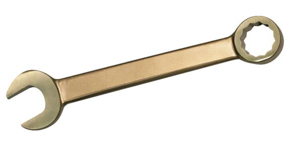 Spark-free bi-hexagon combination wrench special bronze alloy AF 24 x 24 mm