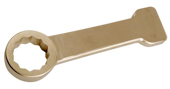 Spark-free bi-hexagon impact box-end wrench special bronze alloy AF 24 mm