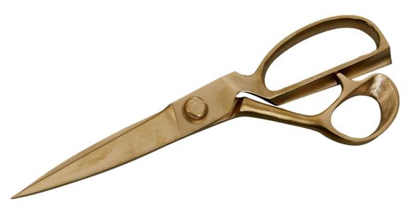 Spark-free work scissors length 220 mm