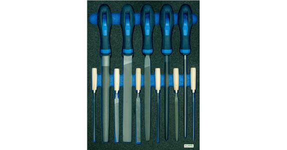 OPT-I-STORE insert 260x345x30 mm for file set 11 pcs (cat. no. 59653 101)