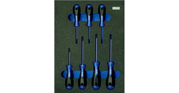 OPT-I-STORE insert 260x345x30mm for TX® screwdriver set cat no. 59673 102