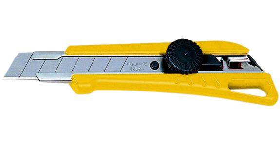 Universal blade with snap-off retractable blade wheel lock W=18 mm