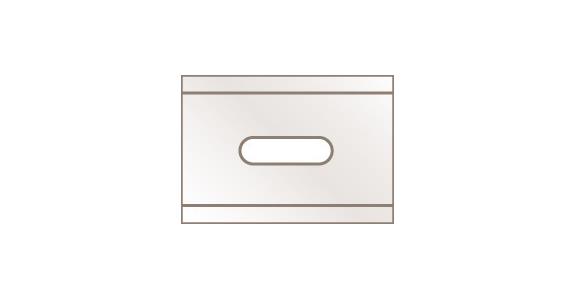 Spare blades 10 pieces for film cutter Secumax 320 art. no. 62025 108