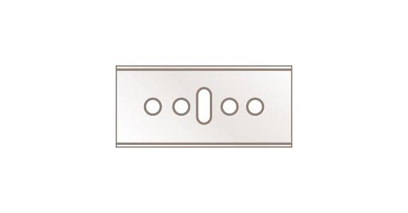 Spare blades for safety box cutters SECUNORM 175 art.no. 62027 201 pack=10 pcs