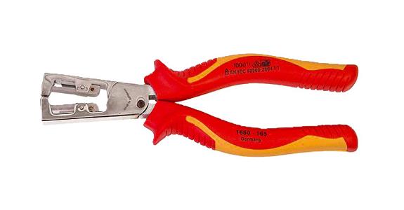 VDE wire-stripping pliers automatic 165 mm V-Extra steel strong plastic case