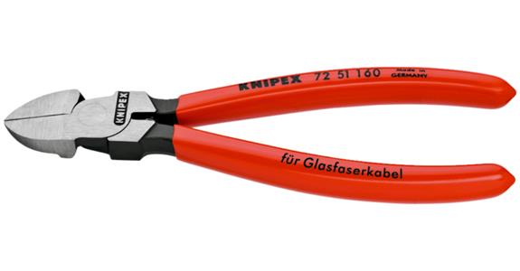Side cutters for fibre-optic/fibreglass cables, length 160 mm