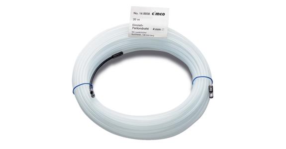 Nylon fish tape, extremely robust with steel end pieces length 20 m