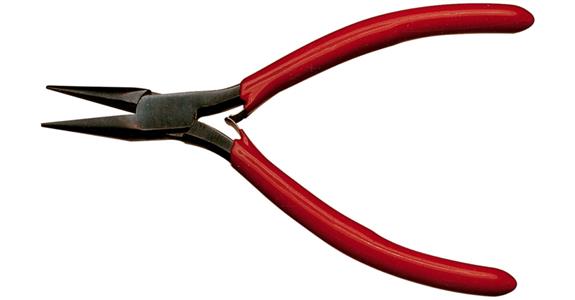 Electronics pointed pliers, short jaws, length 120 mm