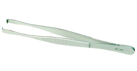Electronic detaching tweezers with grippers, rustproof, length 145 mm