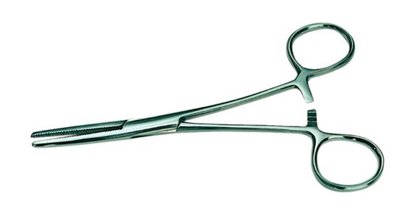 Rustproof clamping pliers with locking clamp, length 145 mm