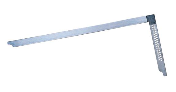 Carpenters' square with scribing openings, 800x320 mm