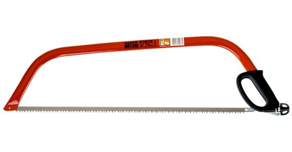 Bow saw, oval tube clamping lever with saw blade length 760 mm