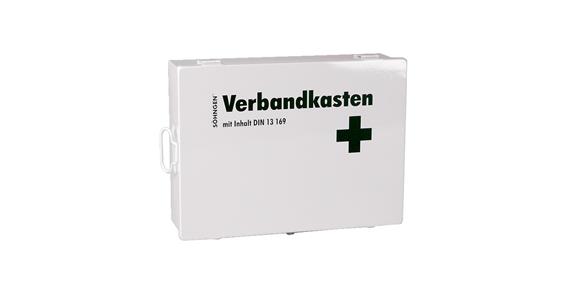 First aid kit Oslo white contents according to DIN 13169 350x250x100 mm