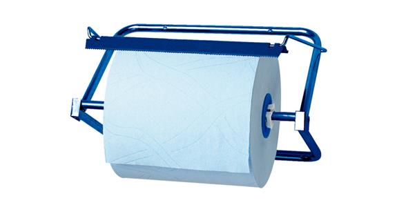 Wall holder for cleaning cloth rolls up to 40 cm wide WxHxD 500x312x23 mm
