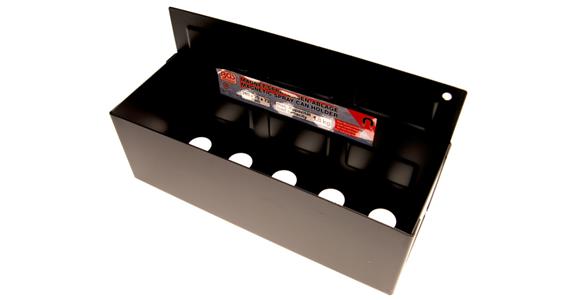 Magnetic spray can storage 210x75x70 mm, 6 magnets, retention force 1.8 kg