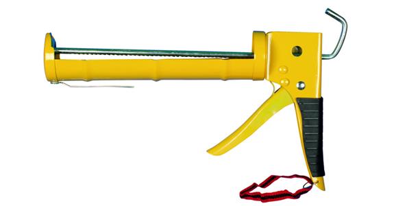 Hand-Auspresspistole robust mit Zahnstange für 310 ml Kartusche