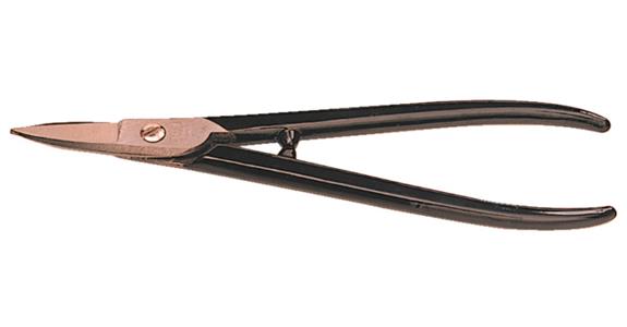 Goldsmith's scissors 180 mm special steel open arms