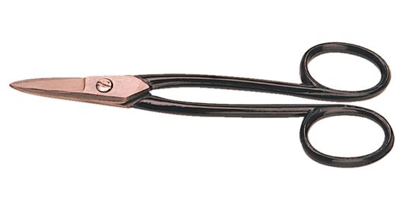 Goldsmith's scissors 180 mm special steel with finger holes
