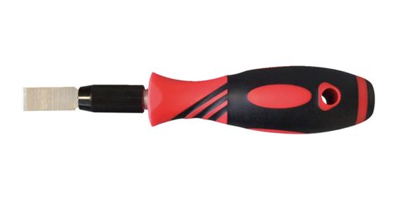 Universal scraper soft-finish handle incl. 10 replacement blades