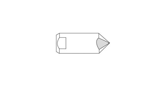 Replacement countersink type C 12 HSS, 90° diameter 12 mm
