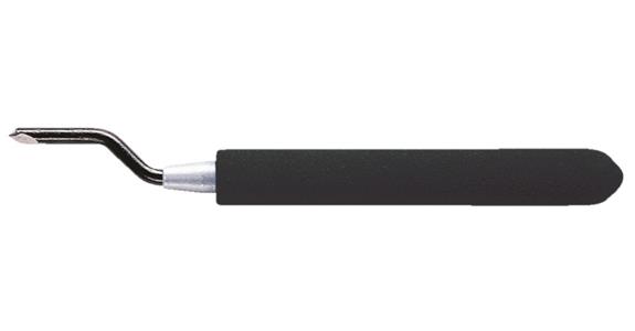 Crank countersink with soft grip holder for holes up to dia. 3.2 mm