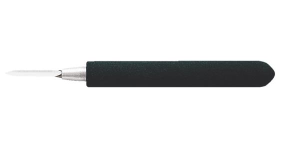 Triangular scraper with soft grip holder for fine and difficult work