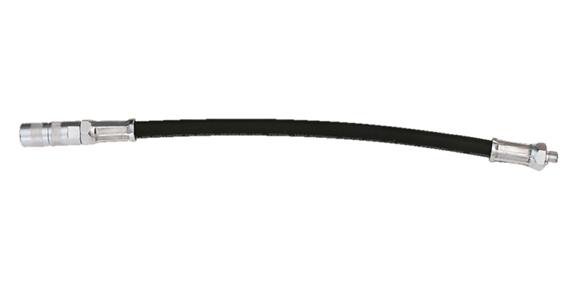 Armoured hose, hydraulic nozzle 11 mm dia. length 300 mm for cat. no. 77540