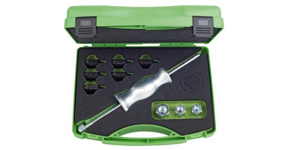 Zestaw młotków bezwładnościowych KUKKO KS-22-01, 10 el., masa udarowa 0,9 kg