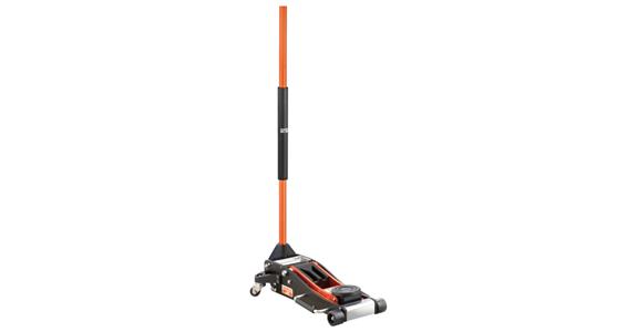 Aluminium floor jack, up to 2.5 t with bag