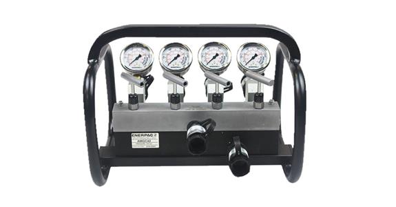 Four-way distributor unit type AMGC-42 for double-acting cylinders