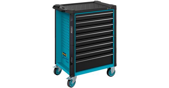 Workshop trolley type 179 N-8 8 drawers with plastic surface