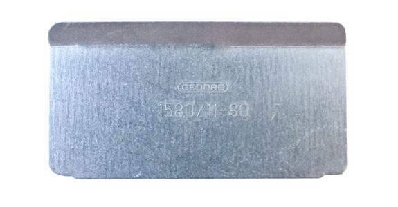 Cross-partition 80 mm of zinc-pl. sheet steel f. cat. no. 81710, 81711, 81732