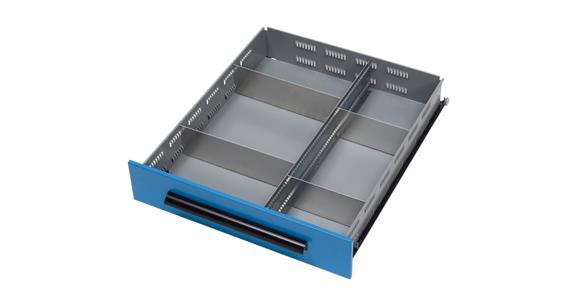 Divider assortment f. drawer hght 90mm 6 comp. f. workbench cat. no. 82030