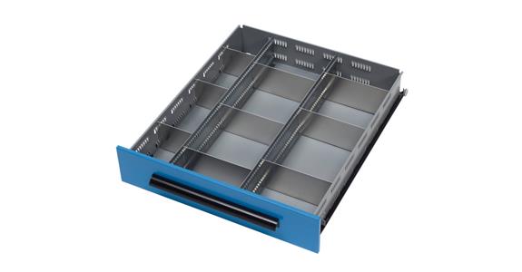Divider assortment f. drawer hght 90mm 12 comp. f. workbench cat. no. 82030