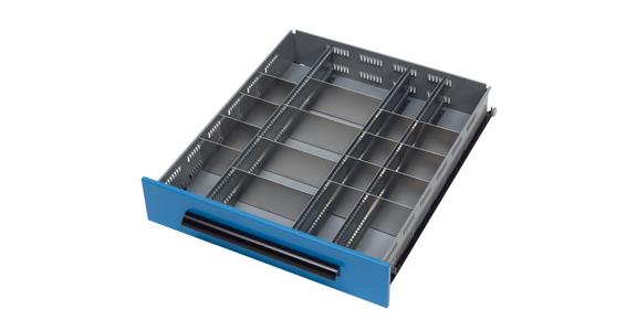 Divider assortment f. drawer hght 180-270mm 20 comp. f. workbench cat. no. 82030