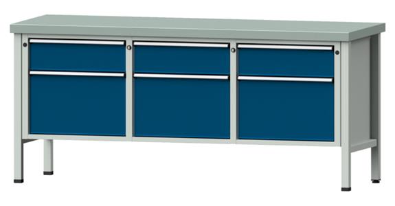ANKE St. war. , mod. 223 V, panel powł. ocyn. 2000 x 700 x 900 mm RAL 7035/5010