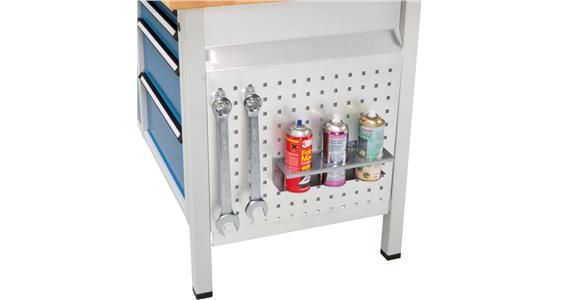 System płyt ANKE do ramy podstawowej VX, kwadr. otwory, 10 x 10 mm, RAL 7035